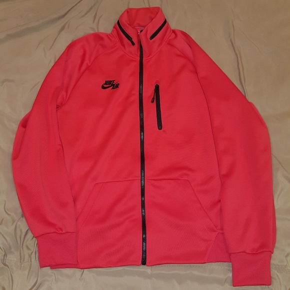 nike air red hoodie